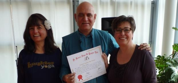 LachYoga Ausbildung Madhuri Kataria Madan Kataria Claudia Lippkau